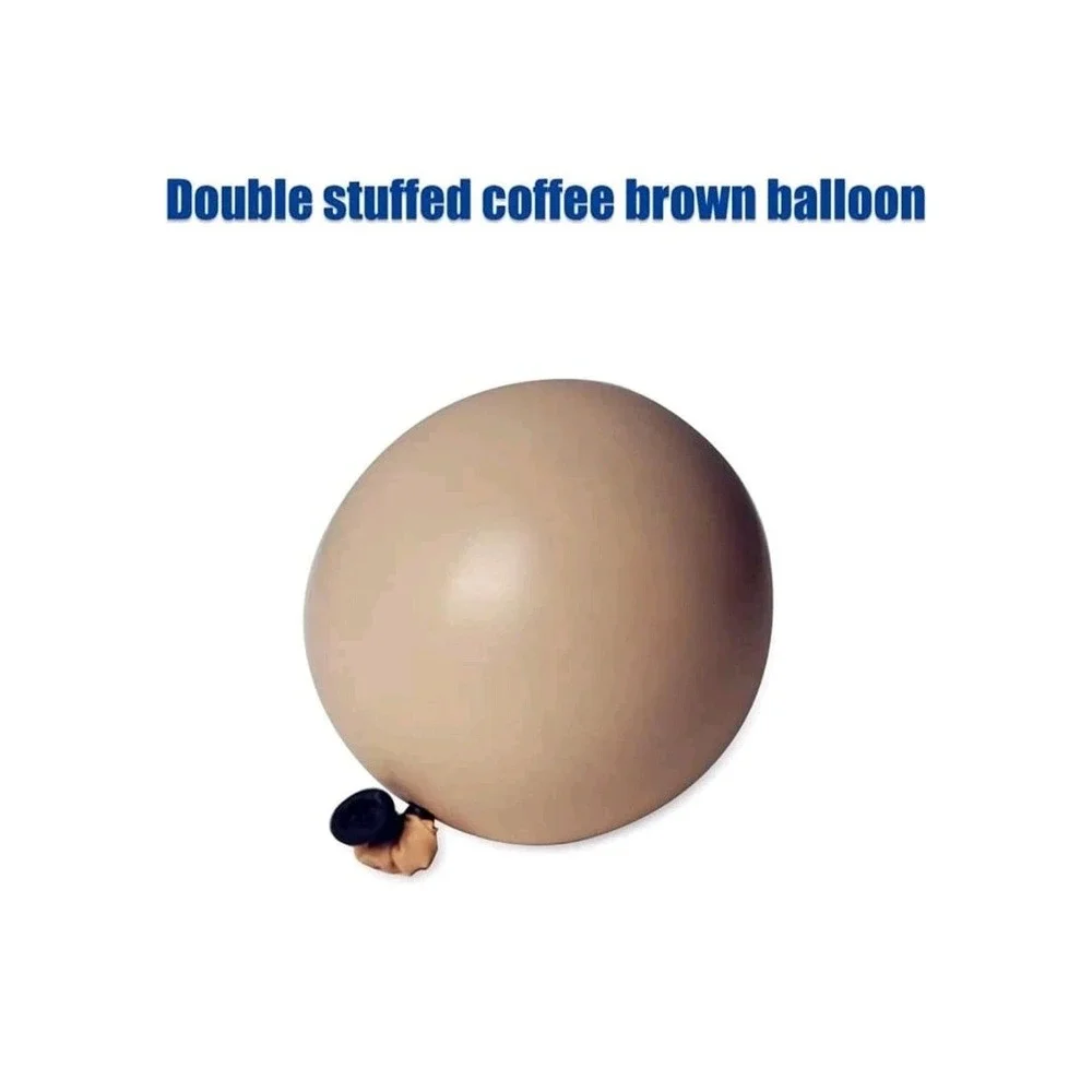 Brown, Macaroon, Nudes, Blush,Metallic 116‎ Pc Balloon Garland Kit